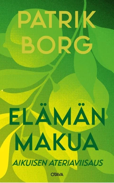 Elämänmakua — kirjan kansikuva